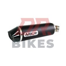 Honda CBR 600 RR 2007-2012 Arrow Indy Race aluminium Dark silencer with carby en