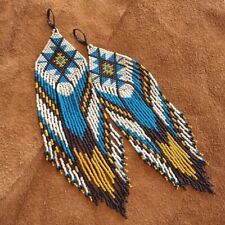 Tribal Earrings Native Large