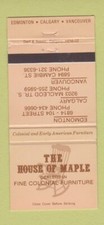 Matchbook Cover - House of