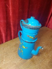 Vintage French Enamel Tea