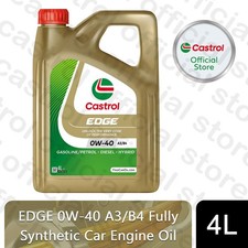 Castrol Fully Synthetic Engine Oil, 4L for Superior Engine Protection