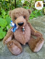 Ooak jointed mohair bear - mohair,