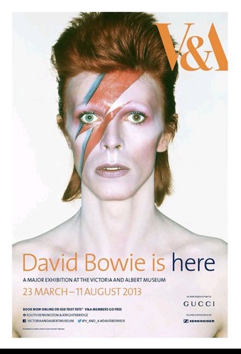 David bowie here - is, v&a