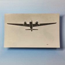 WW2 Military Raf Aircraft Postcard C1940 Real Photo Vickers Wellington Prototype
