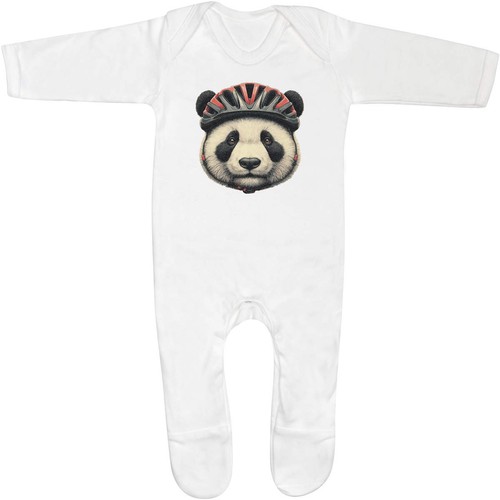 Panda cycle helmet - 'panda, baby