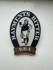 Rayments BBA Bitter Bar Beer Pump Clip