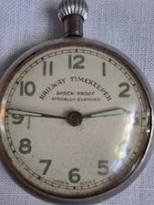 Vintage Railway Timekeeper