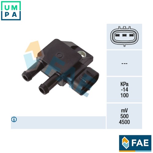 Sensor exhaust pressure 16123 - exhaust,