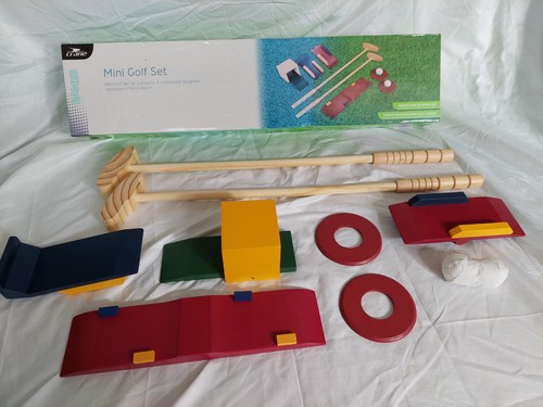 Crane wooden mini golf - mini, set