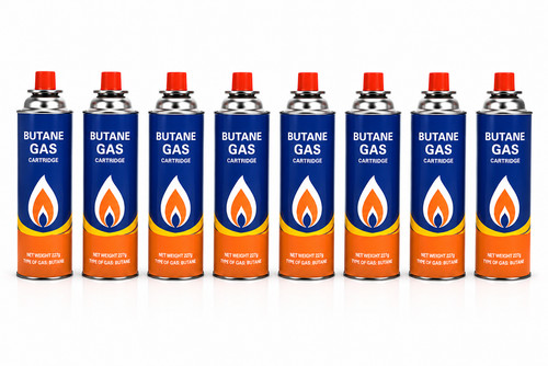Butane gas canisters - butane, for