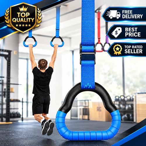 Kids gymnastics rings - pull, up