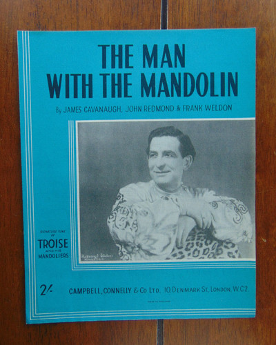 The man with mandolin - the,