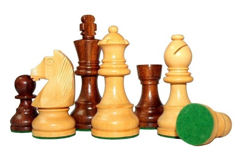 Chess set pieces hand carved - pieces,