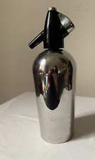 Vintage Soda Stream / Syphon BOC Sparklets Metal Silver  18/10, SF/Z/0