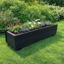 Garden wooden rectangular - wooden,