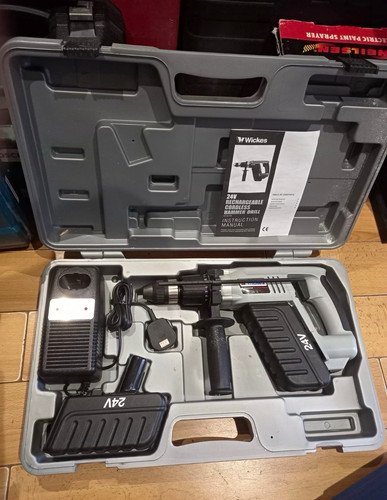 Wickes 24v cordless - cordless, hammer