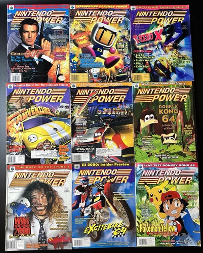 Nine rare nintendo power - rare,