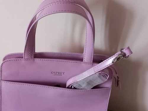 Osprey pink leather - pink, shoulder