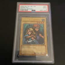 Gemini Elf 2004 PSA 9 MINT Invasion Of Chaos Special Edition IOC-SE1 Yugioh