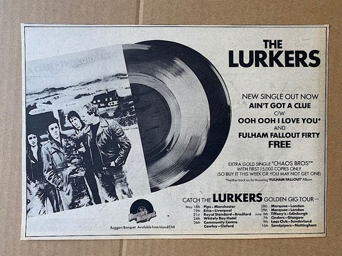 Lurkers ain got clue - ain't,