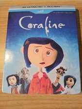 Coraline uhd blu ray - 4k,