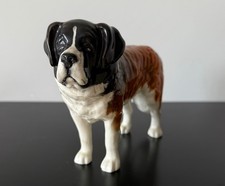 Beswick England Garth Stroller, Vintage St. Bernard Dog Figurine