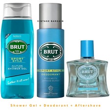 3 Pcs BRUT Men`s SPORT STYLE