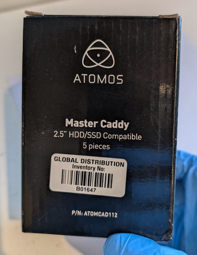 Atomos master caddy ssd hdd - atomos,