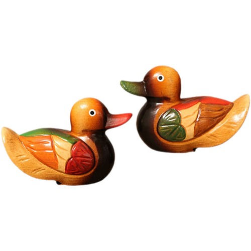 Pair mandarin ducks - 1,