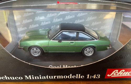 Opel manta green - green, with
