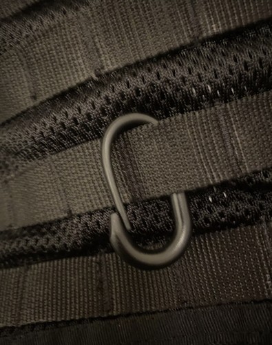 Police black molle key - police,