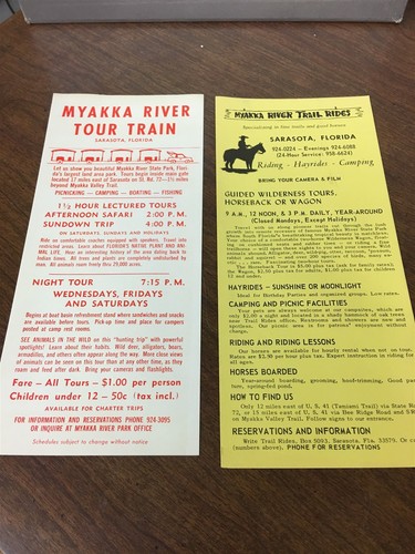 Original 1960 myakka river - original, 1960's
