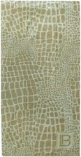 BEACH TOWEL GIRAFFE BEIGE