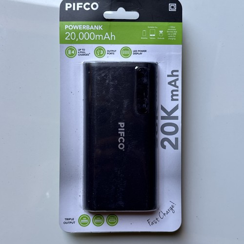 Pifco power bank 000mah - bank, 20,000mah-