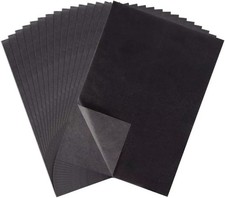 Pack of 100 A4 Black Carbon