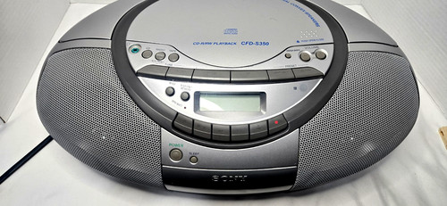 Sony cfd s350 boombox - cfd-s350, cd