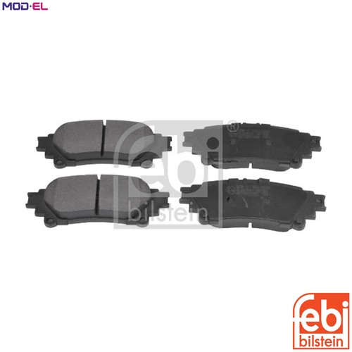 Brake pad set disc - set,