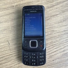 Nokia 6600i Black Slide Mobile Phone, unlocked