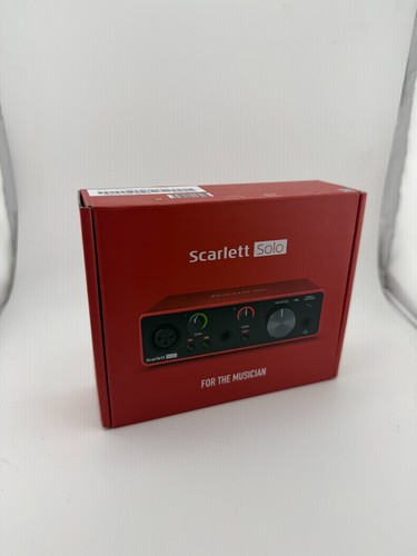 Focusrite scarlett solo 3rd - focusrite,