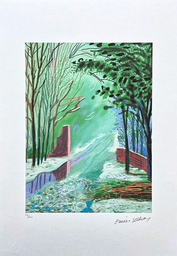 David hockney the arrival of - the,