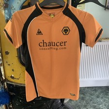 Wolverhampton Wanderers Wolves 2008-2009 Home Football Shirt   8 years Kit top