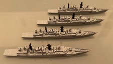 Tri-ang Metal Ships. 4x Type 22 Batch 3 Frigates