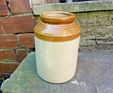 Vintage Stoneware Large Glazed