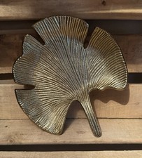 New Gold Tone Metal Botanical