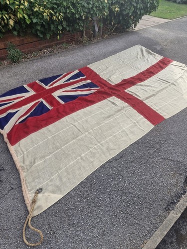 Large old royal navy linen - large,