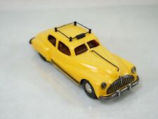 Tri-ang Minic Ailways Taxi No. 2 Plastic Key-Wind Motor from 1950 17 cm Rare