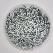 Paul Hoyrup Nymolle Denmark Wall Plaque Dancrepe Gaestebud Gennem Tiderne #1