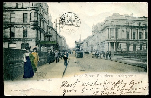 Scotland aberdeen postcard - scotland,