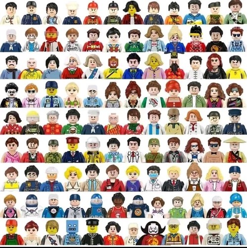 40x minifigures bundle job - ,