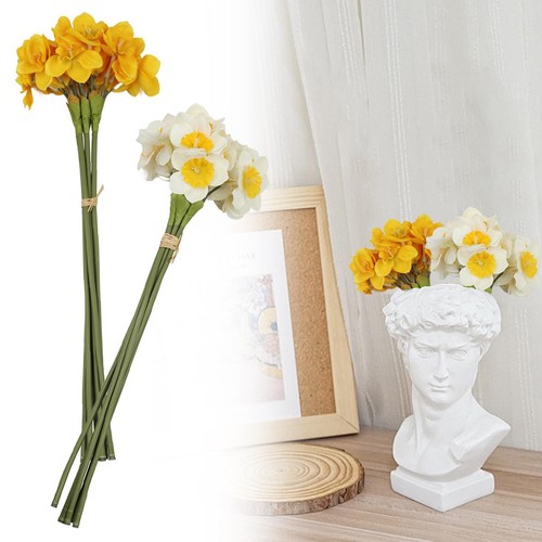 Artificial silk daffodil - artificial,